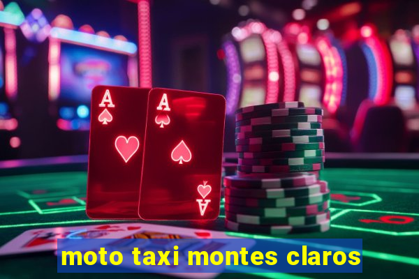 moto taxi montes claros