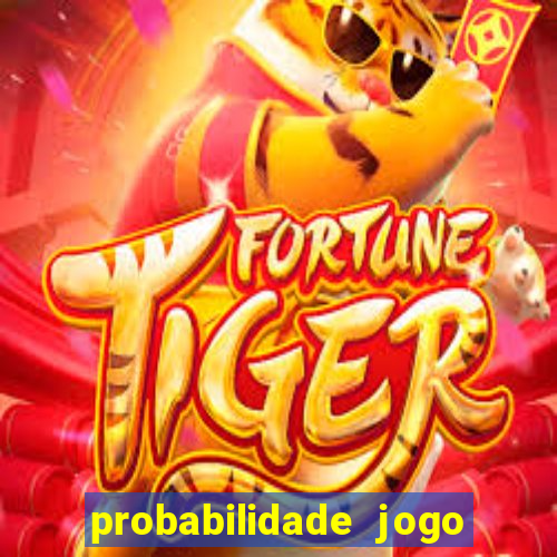 probabilidade jogo de futebol