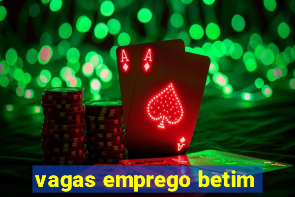 vagas emprego betim