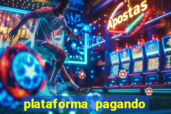 plataforma pagando no cadastro