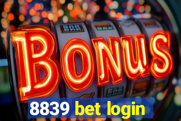 8839 bet login