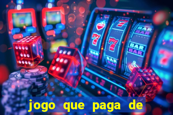 jogo que paga de verdade no pix