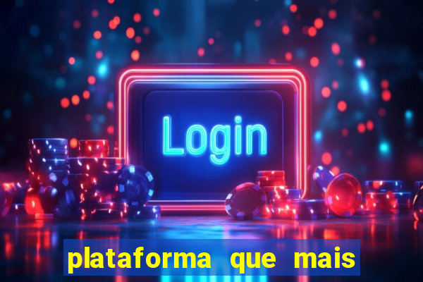 plataforma que mais paga no fortune tiger