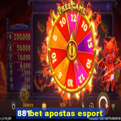 881bet apostas esport