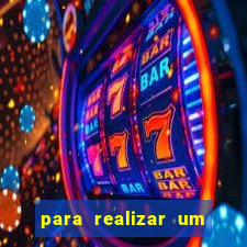 para realizar um bingo beneficente