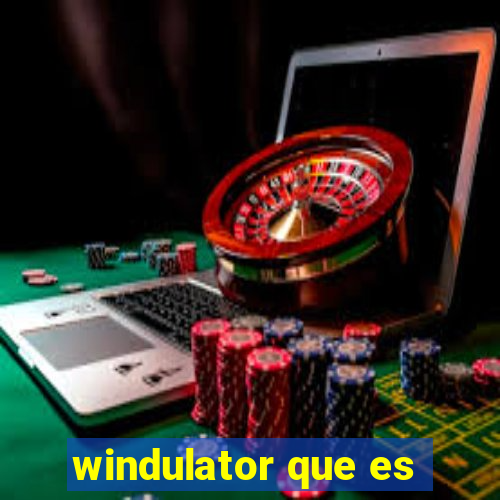 windulator que es