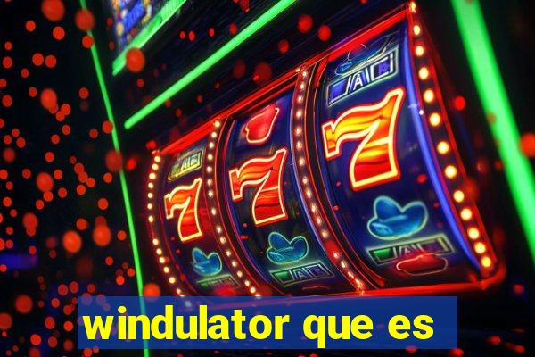 windulator que es