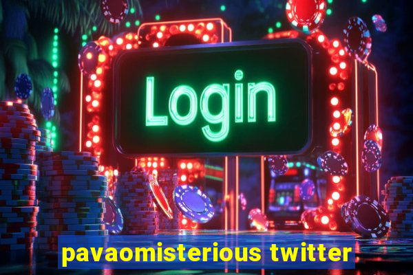 pavaomisterious twitter