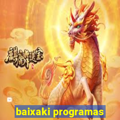 baixaki programas