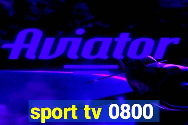 sport tv 0800