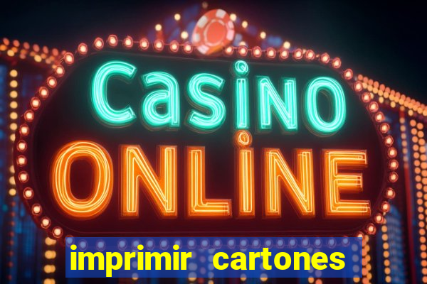 imprimir cartones de bingo