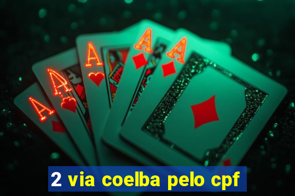 2 via coelba pelo cpf