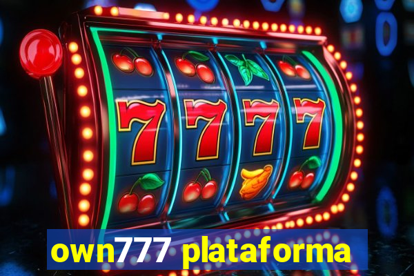 own777 plataforma