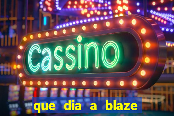 que dia a blaze paga o cashback