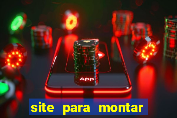 site para montar time de futebol