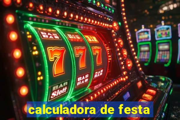 calculadora de festa