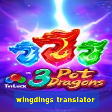 wingdings translator