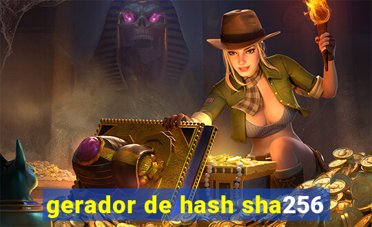 gerador de hash sha256