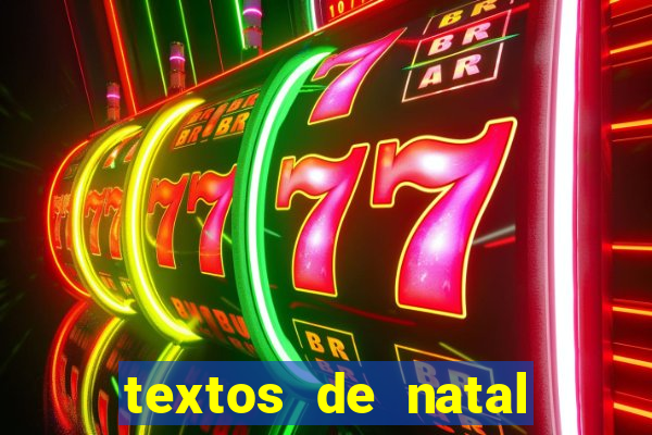 textos de natal para leitura