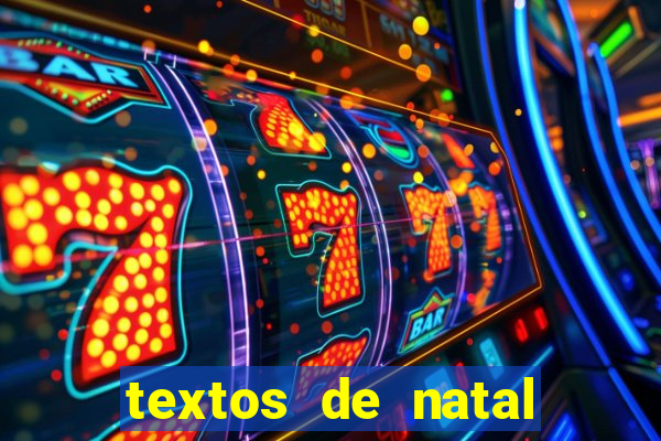 textos de natal para leitura