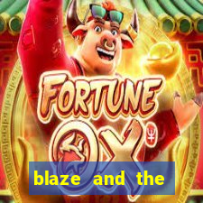 blaze and the monster machines logo font