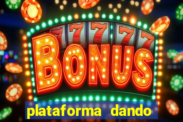 plataforma dando bonus de cadastro