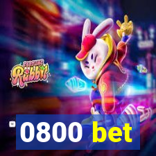 0800 bet