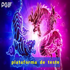 plataforma de teste pg demo