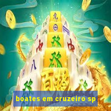 boates em cruzeiro sp