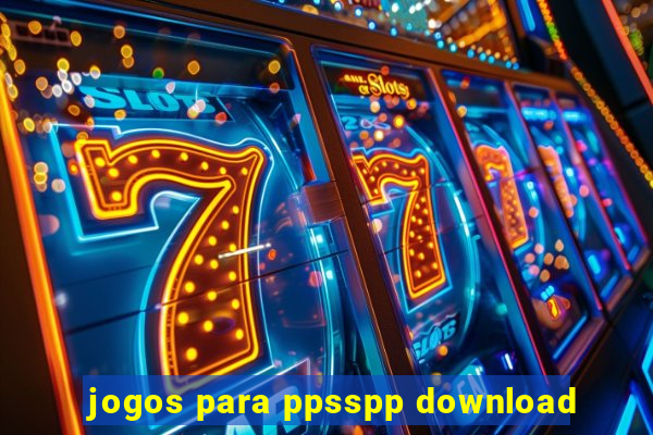 jogos para ppsspp download