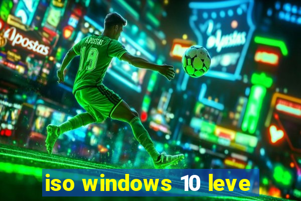 iso windows 10 leve