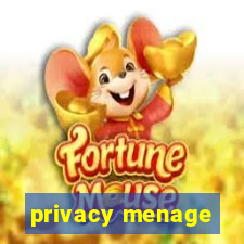 privacy menage