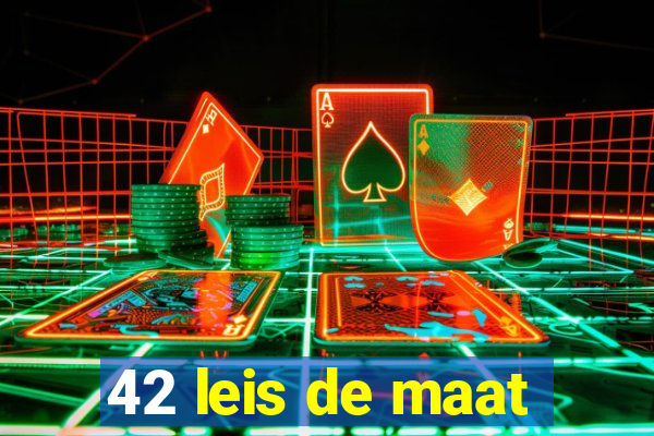 42 leis de maat