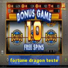 fortune dragon teste