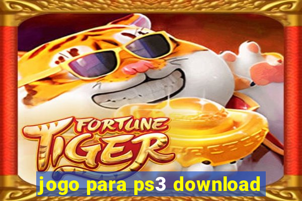 jogo para ps3 download