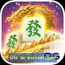 site de porcentagem de jogos slots