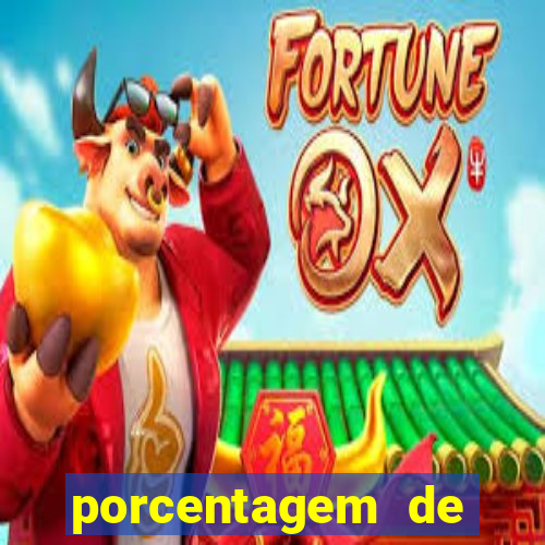 porcentagem de jogos pagantes slots