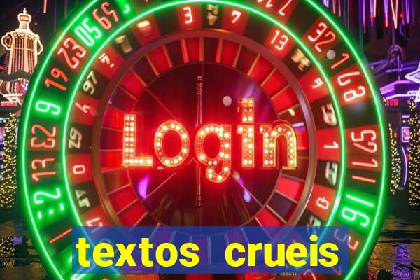 textos crueis demais pdf