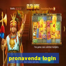 pronavenda login