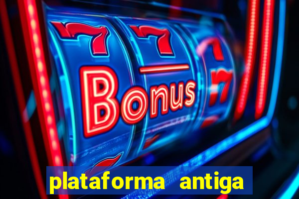 plataforma antiga de jogos