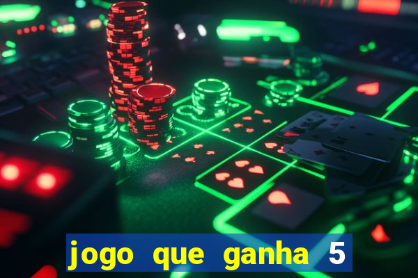 jogo que ganha 5 reais no cadastro