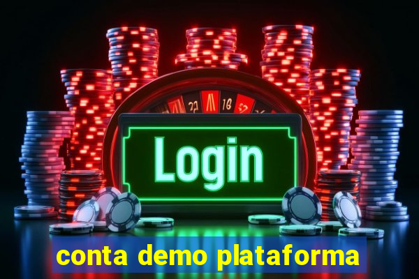 conta demo plataforma