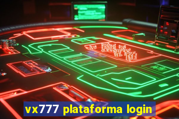 vx777 plataforma login