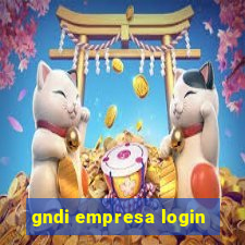 gndi empresa login