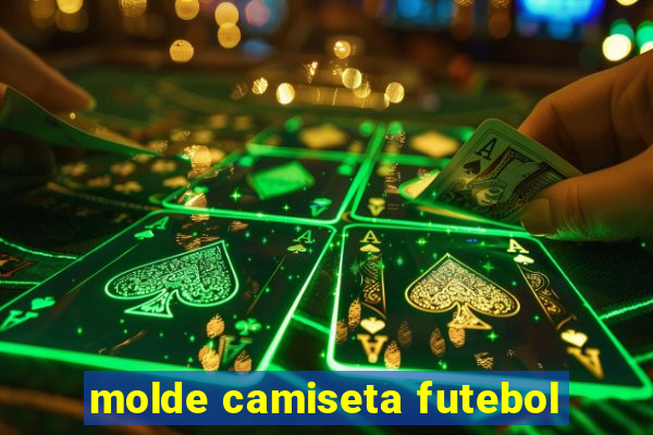 molde camiseta futebol