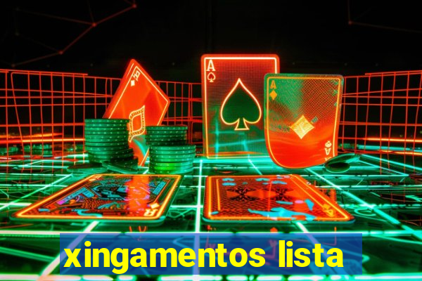 xingamentos lista