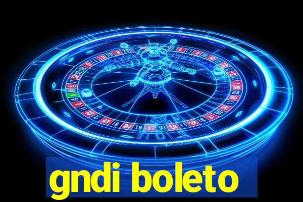 gndi boleto