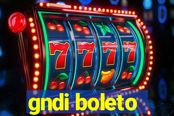 gndi boleto