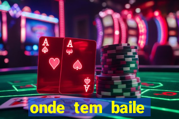 onde tem baile hoje em joinville