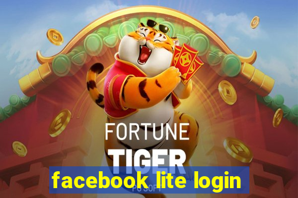 facebook lite login